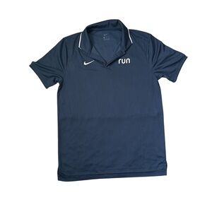 Nike Men's Navy Blue Polo Shirt